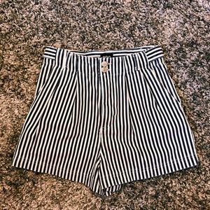 Urban Outfitters calvin stripe denim trouser short